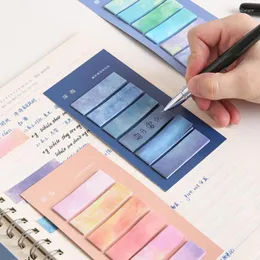 Sheets Sticky Notes Notepad Office Accessories Journaling Stationery Bookmarks Diary Planner Notas Adhesivas Memo Pad