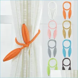 ستارة أعمدة 2pcs/الستار لوت أحزمة معلقة أحزمة Holdback Holdback Clasp Clips Accessories Hook Hook Decoration Drop Deliv Dhbqu