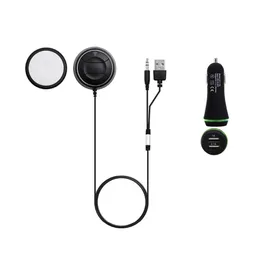 Bluetooth Car Kit 4 0 Wireless Support NFC Fonction 3 5mm Aux Receiver MP3 Player Car Audio Adapter 2 1A USB Charger A12465