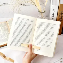 Pragmatyczna książka uchwyt kciuka do zakładek drewniane akcesoria do czytania dla czytelników miłośników pisarzy bibliotekarzy książki