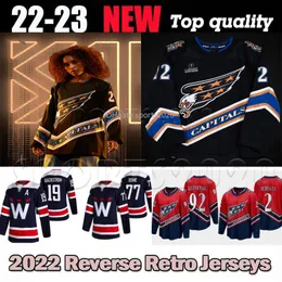 Washington Darcy Kuemper Capitals 2022 Rewers Retro Jersey Alex Ovechkin John Carlson Tom Wilson T.J. Oshie Evgeny Kuznetsov Nicklas Backstrom Dylan Strome Garnet