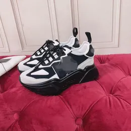 2022 Designerskor män lyxiga designers sneaker kvinnor plattform läder casual sko låg topp snörning sneakers med tydliga ensamma nya tränare asdasdawd