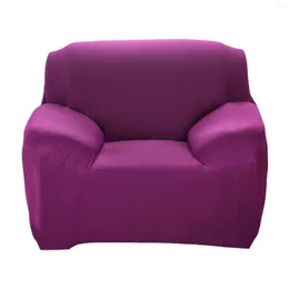 كرسي يغطي غطاء أريكة ناعمة غلاف قابل للتنفس حماية ألوان الصلبة أريكة غرفة المعيشة شاملة