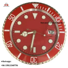 Cyclops Metal Watch Form Wall Clock med Silent Movement Luxury Design