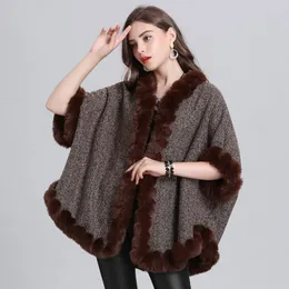 PELO MULHERM WINTER EUROPO Europa Fashon Oversize Loose IMITATION CLAR