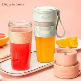 300 ml Mini USB wiederaufladbare tragbare elektrische Obst Entsafter Smoothie Maker Mixer Maschine Sport Flasche Multifunktions Mixer