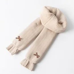 Dzieci Baby Winter Leggins Miękkie ciepłe rajstopy Pantie z Bowknot dla dzieci niemowlę 5 kolorów