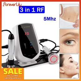 Face Care Devices 5MHZ RF Lifting Body Slimming Beauty Device IPS Pon Skin Rejuvenation Tightening Machine Eye Bags Wrinkles Removal 221107