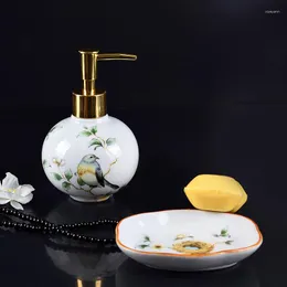 バスアクセサリーセットWhyou Retro Ceramic Bathroom Accessories Love Home Decoration Wedding Wash Suit Creative Valentine Gifts