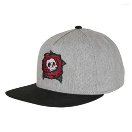 Boll Caps Floral Women's Men's Hat Baseball Snapback för män Kvinnor Luxur Designer Bone Winter Manliga kvinnliga huvudbonader Hip Hop Casual