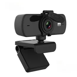 Webcam 2K Full HD 1080p Web Camera Autofocus met microfoon USB Web Cam voor pc -computer Mac Laptop Desktop YouTube WebCamera252H