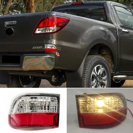 Akcesoria samochodowe tylna reflektora zderzaka światło Mazda BT50 BT-50 UP UR 2012-2020 Tylna lampka mgła sygnał sygnał hamulca