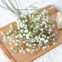 Simulation Babysbreath Plastic Fake Flowers Wedding Office Home Decor Artificial Flowers Party DIY Accessories