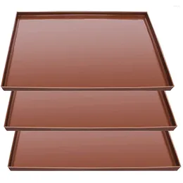 Tapetes de mesa desidratador silicone theets sheets bandeja de líquidos de líquidos de revestimento bandejas de frutas assar hat non stick lascas