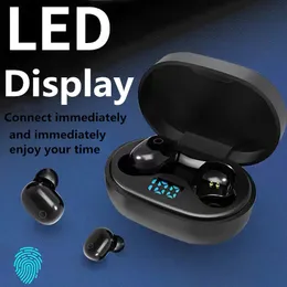 Wireless Bluetooth Earphones LED Display Earbuds Noise Reduction In-Ear Earphones With Mic Stereo Sound Mini Headset
