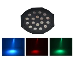 AUCD MINI 18 PCS RGB Red Green Blue LED Par Can Stage Lighting Disco DJ CLUB Effect Show Wedding Show DMX Light Light LEPAR186894698