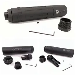 Accessori tattici Metal SLR 14 mm Denti inversi con 19 dritti nella parte giocattolo del tappo antincendio