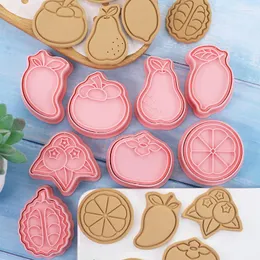 Stampi da forno Stampi per frutta Stampi per biscotti Taglierina per stampi Pasticceria Utensili da cucina Accessori Cutters Dolci Cookie Embosser Set