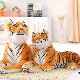 30110Cm Giant White Tiger Cuddle High Quality Baby Kawaii Huge Size Tiger Plush Doll Soft Cushion ldren Christmas Gift J220729