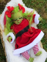 Grinch Toy Realistic Cartoon Doll Christmas Simualtion Doll Kids Halloween Gifts Gevulde pluche Kidspeelgoed DropshipPin H15900678