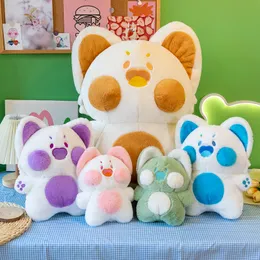 Dudu Cat Anime Kawaii Cartoon Plush Toy Stuffed Soft Cat Doll Animal Pillow Birthday Halloween Gift For Kids Girl