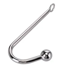 Massage Toy Adult Products Fun Products Toys Metal Anal Hook Stainless Steel Sm Single Ball Anal Hook Sexy Products Appliances and Tools