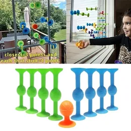 Darts Pop Silicona Game Set Sticky Suction Baseball Outdoor Party Competitive Interactive Adult Child Decompression Toy 221109