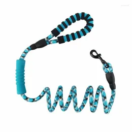 Collari per cani 180 Guinzaglio regolabile da 1,2 cm per guinzagli di grandi dimensioni Corda riflettente Guinzaglio per cani da compagnia Pettorina per collare in nylon Corsa in nylon