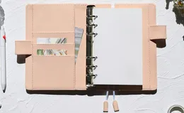 FiloFax A6 Loose-Leaf-ноутбук в стиле бродяга в стиле Япония Дневник канцелярских товаров Биллбук