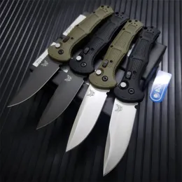 Benchmade 9070/9070BK Claymore Авто-складной нож 3,6 "CPM-D2 Black Blade Blade Randles Outdoor Camping Pocket Knives BM 9070BK-1 8551 8551BK Автоматические инструменты