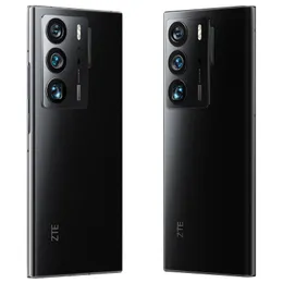 オリジナルXiaomi ZTE AXON 40 ULTRA 5G携帯電話12GB RAM 256GB ROM SNAPDRAGON 8 GEN1 64.0MP NFC 5000MAH ANDROID 6.8 "曲がったスクリーン指紋IDフェイススマート