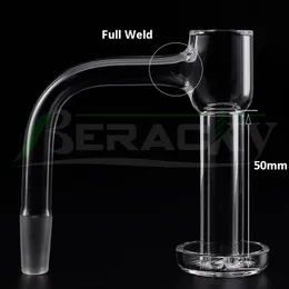 Akcesoria do palenia Beracky Full Weld Beveled Edge XL Terp Slurper Palenie Quartz Banger 20mmOD Mężczyzna Kobieta Bezszwowe Slurpers Paznokcie do szklanych bong wodnych Dab Rigs