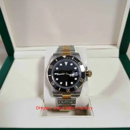 Fabricante limpa Mens rel￳gio cf 40mm 116613 116613ln Borte de cer￢mica Two Tone Gold 904L A￧o imperme￡vel Cal.3135 Movemen Mec￢nica Rel￳gios autom￡ticos Men's Wristwatches