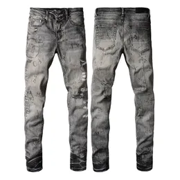 Мужские джинсы Amirr, дизайнерские летние джинсы Rapper star, облегающие маленькие прямые брюки с накладными дырками, мужские и женские джинсы