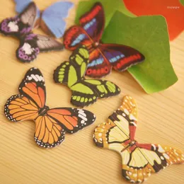 Parça Sevimli Kelebek Yapışkan Not Yaratıcı Kırtasiye Not Defteri Sticker Memo Pads Ofis Okul Malzemeleri Yapışkan Dekorasyon