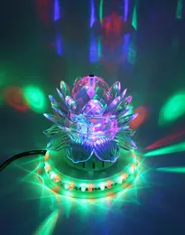 RGB LED Stage Light Light Auto Girlating Ball Lamp Effect Magic Party Club Lights para Christmas Home KTV Xmas de casamento show Pub5992518