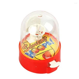 Partymasken 1PCS Mini-Korbball-Freizeitmaschinen Lustige langweilige Plastikblasenknebel Praktische Witze sicher für Kinderspielzeug Shooting