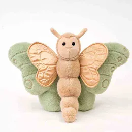 1pc 25x36 cm Nuovo cuscino peluche a farfalla verde piena piena di farfalla a farfalla ornamentale di divani decorazione di divani decorazione j220729 J220729