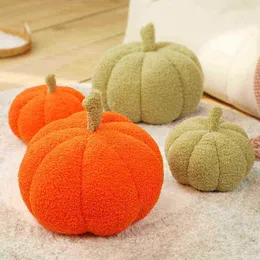 1Pc 1845Cm Piante di lusso Decor Pumpkin Pillow Nordic Style Room Decor Cuscino Peluche Divano Soggiorno letto Cuscino J220729