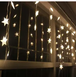 35m 100 estrelas Festival Multicolor LED String Festival Holiday Light Christmas Wedding Decoracao Curtain Lamp Euusukau Plug6235862