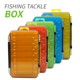 Fishing Accessories 1PCS Largecapacity Bait Storage Box DoubleLayer Portable Multigrid Tackle 221108