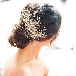 Bonita boda accesorios para el cabello nupcial de diez rhinestone crystal piezas de fiesta para mujeres piezas de pein de novia accesorios de decoraci￳n de cabello292r