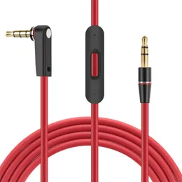 Wymiana kabla audio 3,5 mm dla studio pro mixr słuchawek telefonu komórkowego głośnik Aux przewód przewodowy