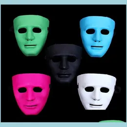 Other Festive Party Supplies Jabbawo Mask Hip Hop Street Step Dance Bboy Male Halloween Stage Performance Masks Drop Delivery Home Dh4Dp