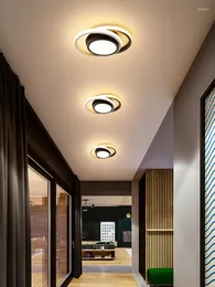 Ceiling Lights Nordic Corridor Lamp Creative Personality Macaron Bedroom Simple Post Modern Study Balcony Porch