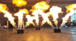 3 Heads Fire Machine Triple Flame Thrower DMX Control Spray 3M f￼r Hochzeitsfeiern Stufe Disco Effects7183508