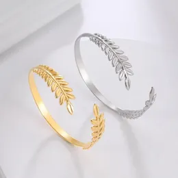 2022 nuovo braccialetto Teamer pianta foglie albero foglia braccialetti per le donne uomini moda regolabile braccialetti in acciaio inossidabile gioielli regalo di compleanno all'ingrosso