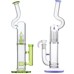 Vintage Premium Glass BONG Hookah water Smoking Pipe 17inch with bowl can put customer logo by DHL UPS CNE