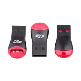 Lote completo de 200pcs USB 2 0 Micro SD T-Flash TF Memory Card Reader Estilo 244T 244T