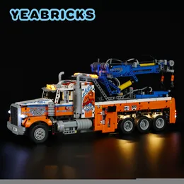 블록 Yeabricks LED Light Kit 42128 Heavy-Duty Tow Truck Building 세트 포함되지 않음 모델 벽돌 장난감 어린이 221109